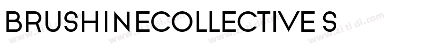 BrushineCollective S字体转换